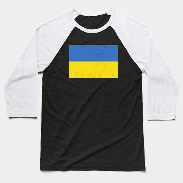 UKRAINE FLAG Baseball T-Shirt by Tshirt114